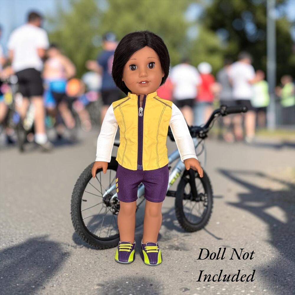 American Girl Cycling Outfit (Doll Not Included)